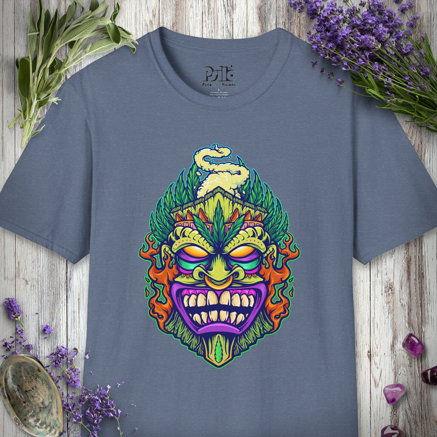 Marijuana Tiki T-SHIRT