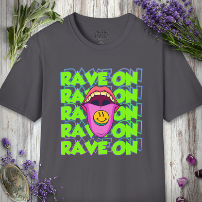 "Rave On Tongue" T-SHIRT