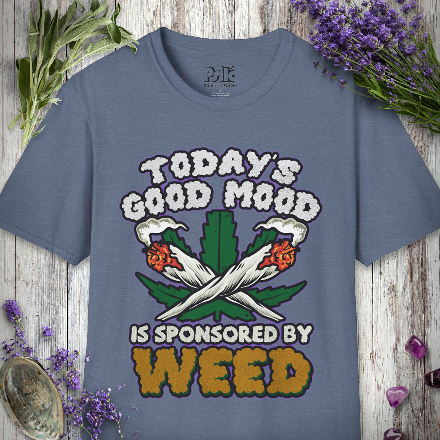 Sponsored By Weed T-SHIRT