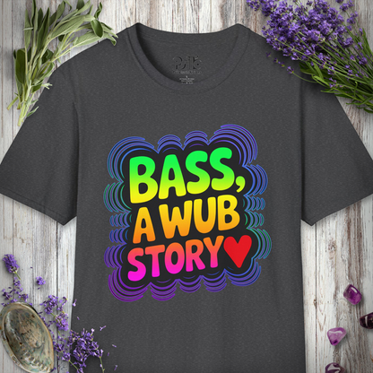"A Wub Story (Typography)" T-SHIRT