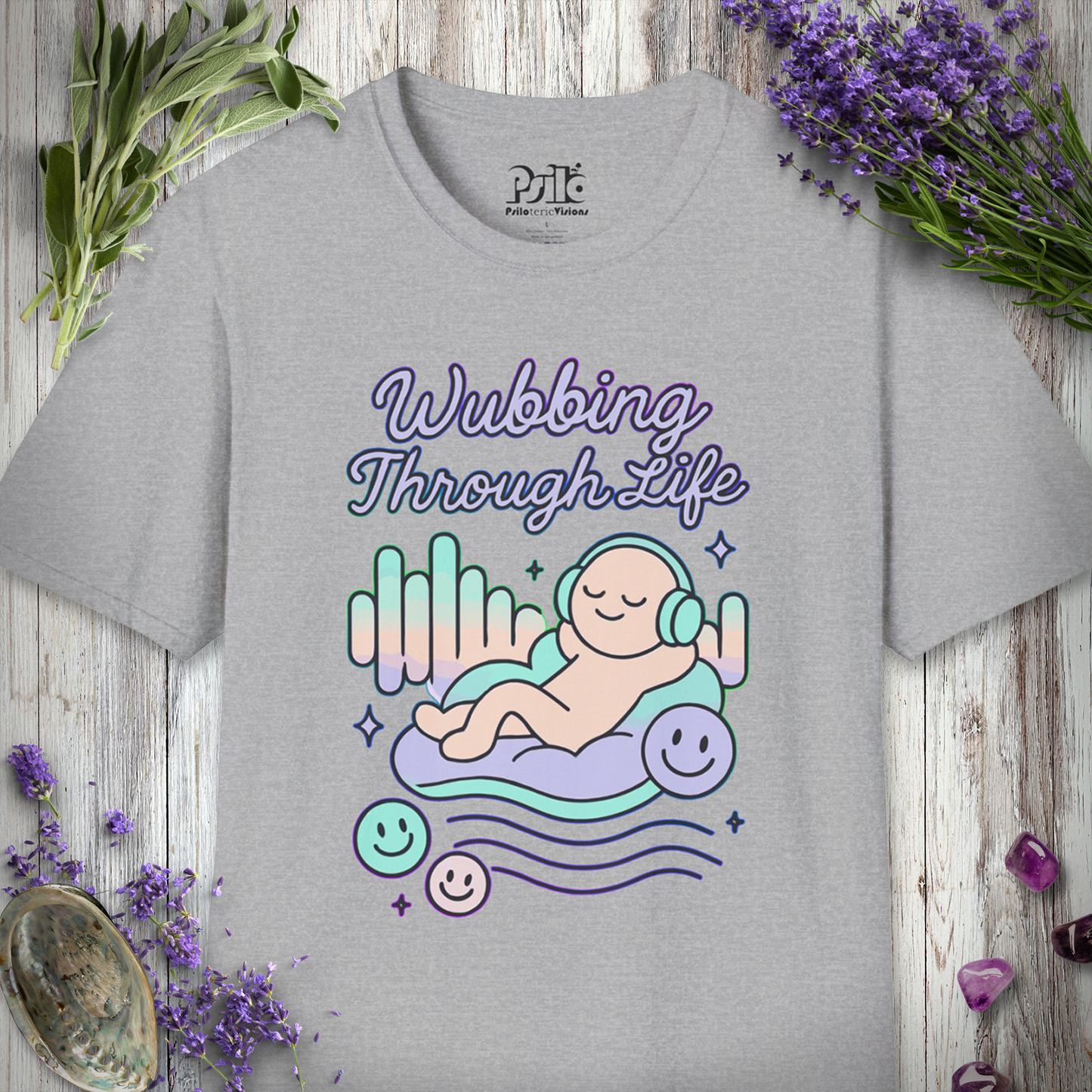 "Wubbing Through Life Cloud" T-SHIRT