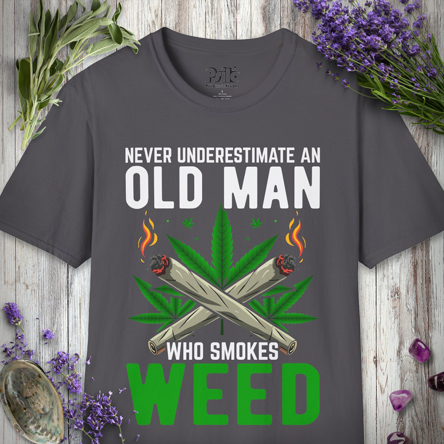 Old Man Weed T-SHIRT