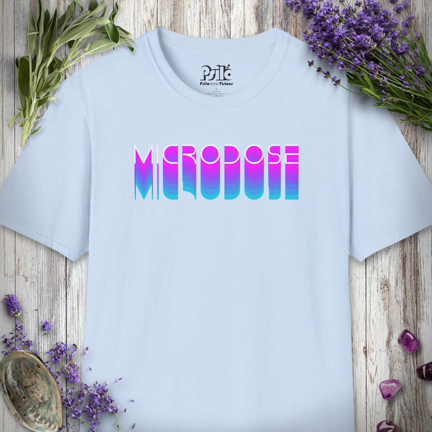 Microdose Text Effect T-SHIRT *