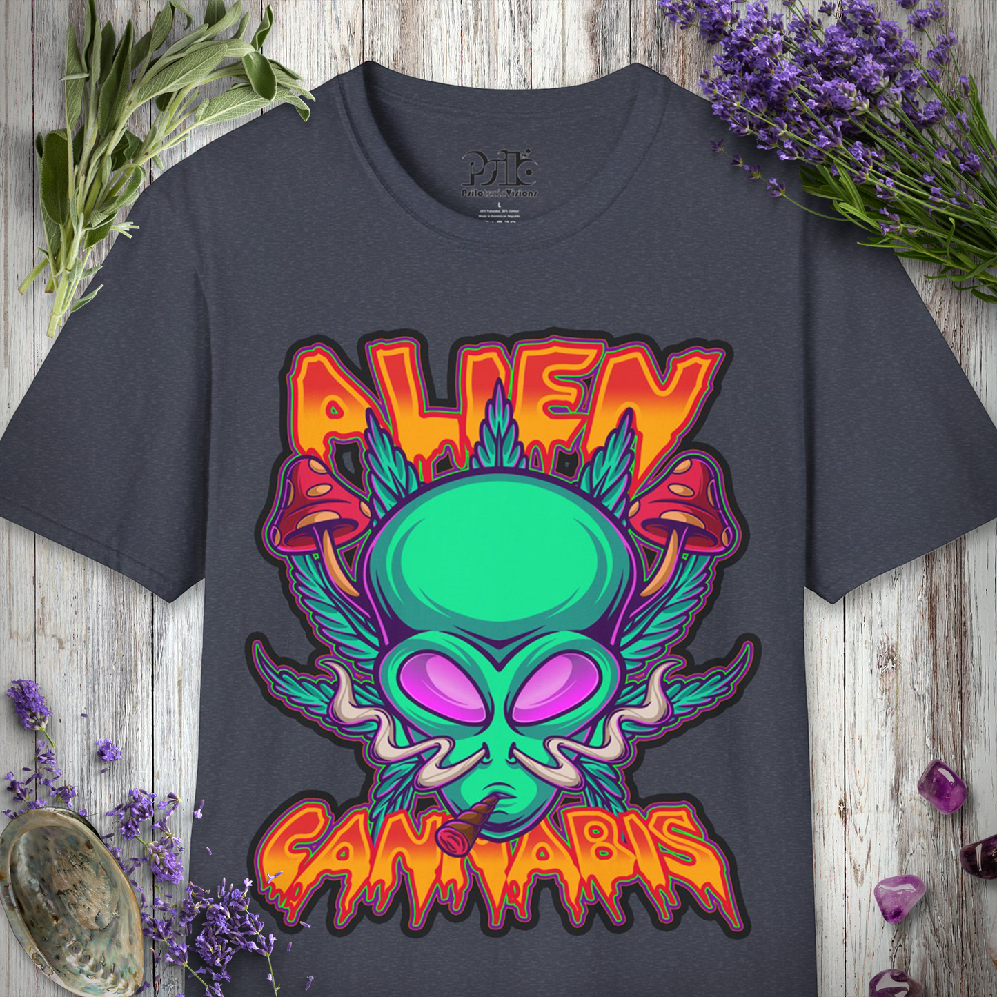 Alien Cannabis T-SHIRT