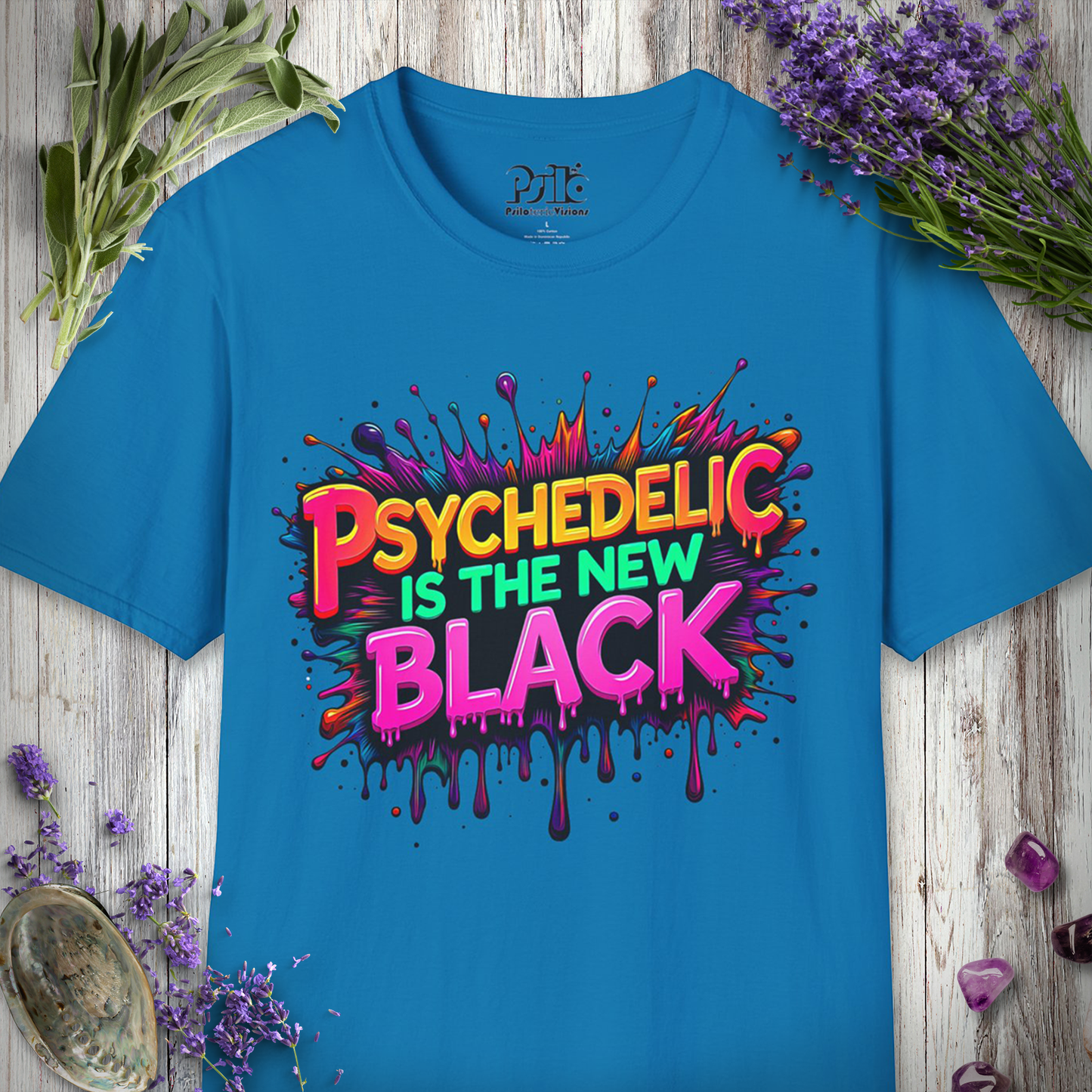 Psychedelic Is The New Black T-SHIRT