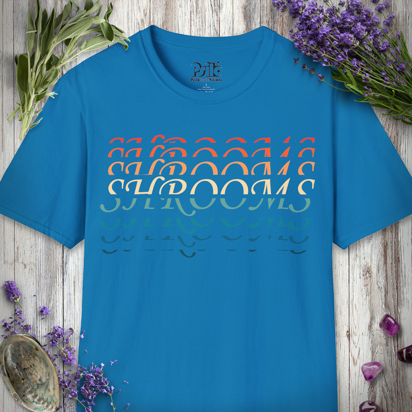 Shrooms Text Effect T-SHIRT