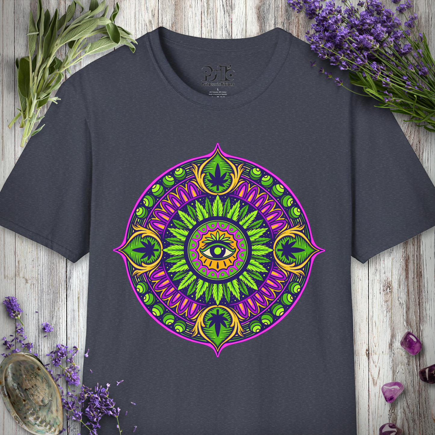 Marijuana Mandala T-SHIRT