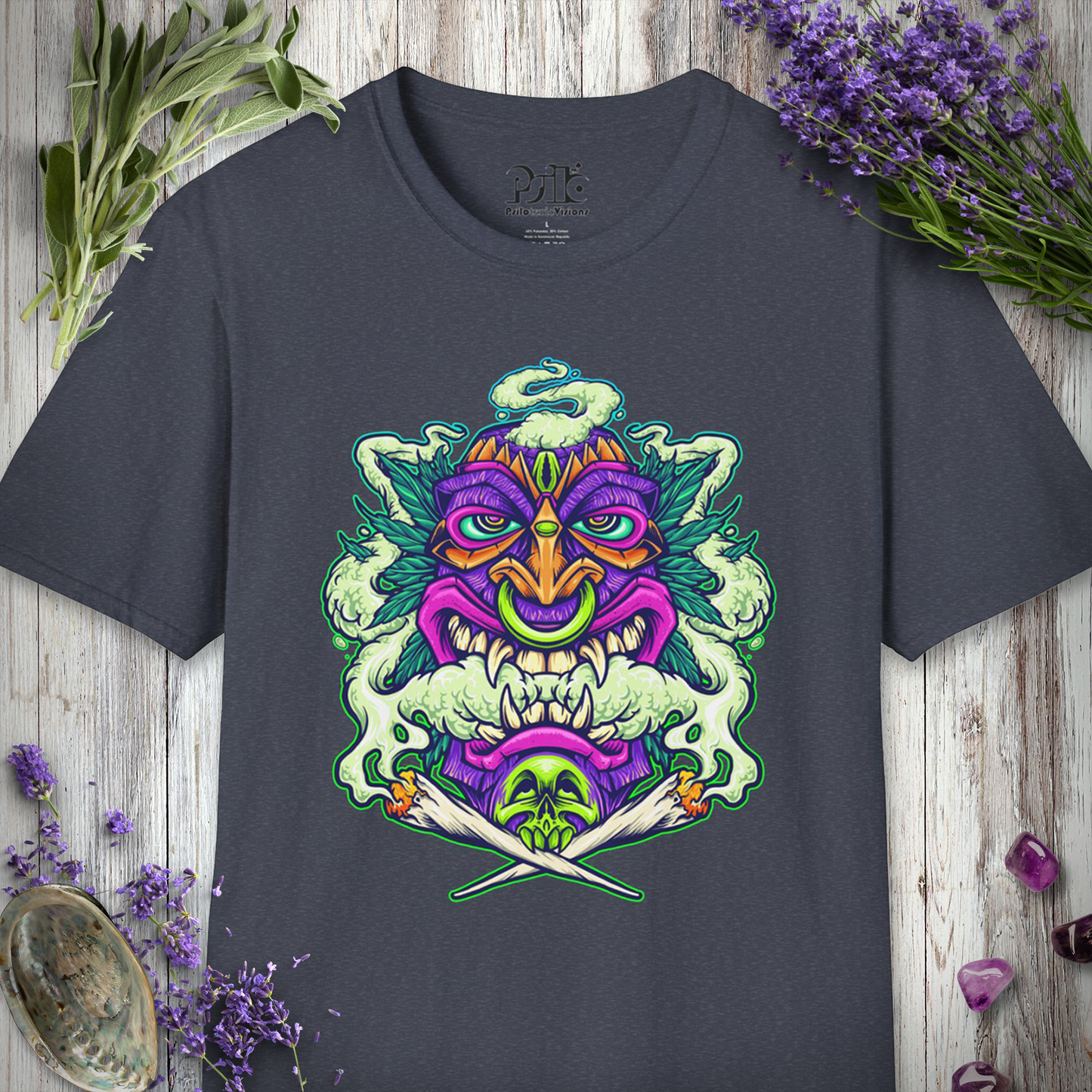 Blitzed Tiki God T-SHIRT