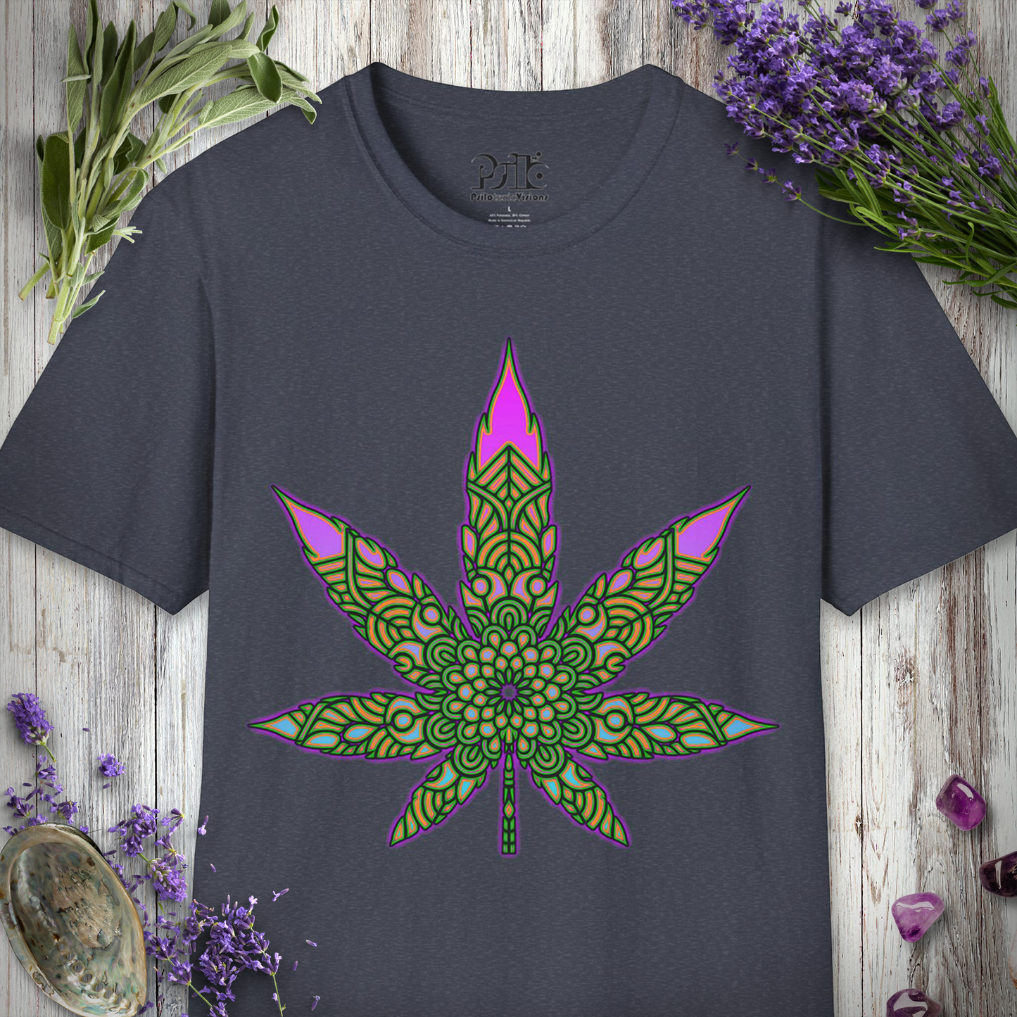 Cannabis Mandala T-SHIRT