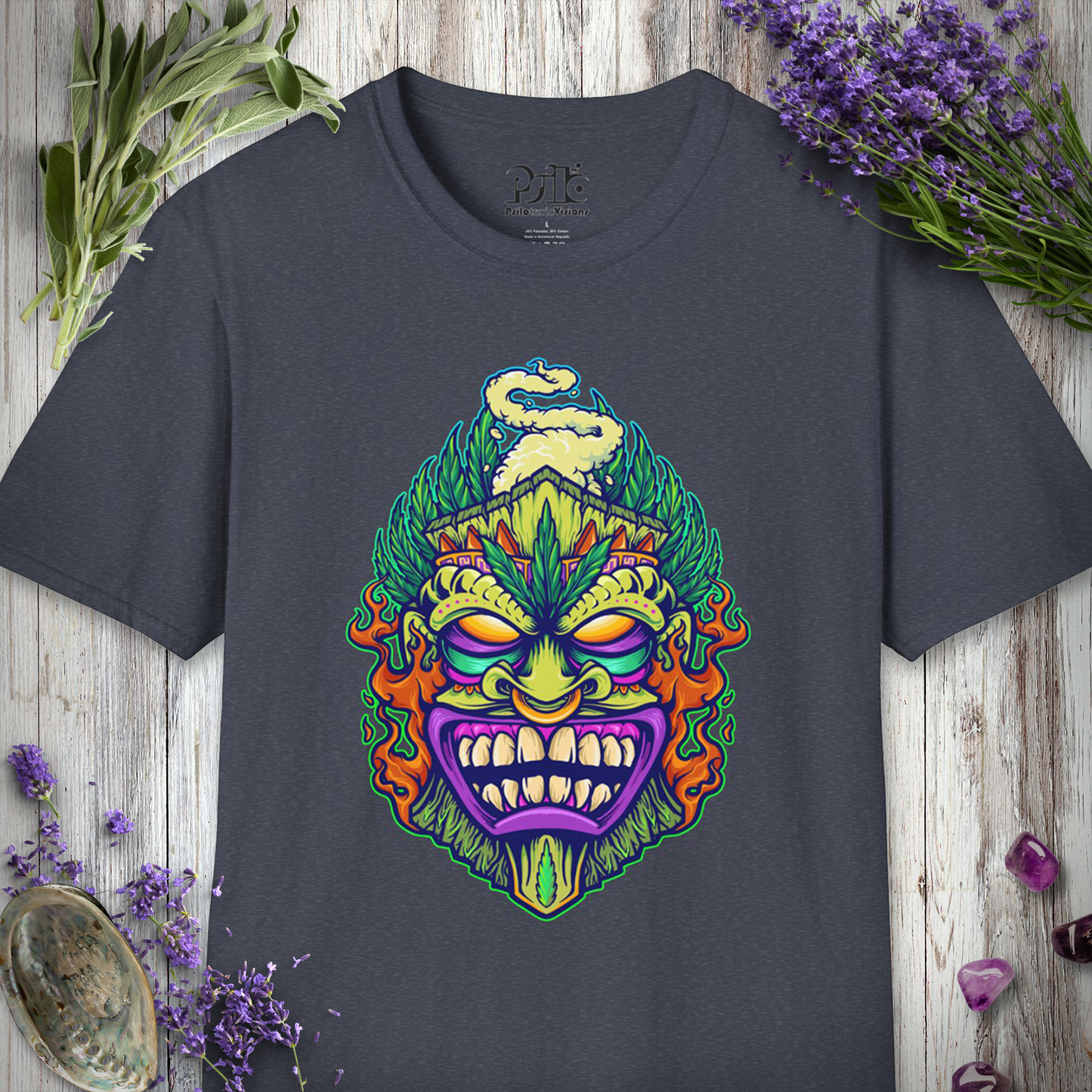 Marijuana Tiki T-SHIRT