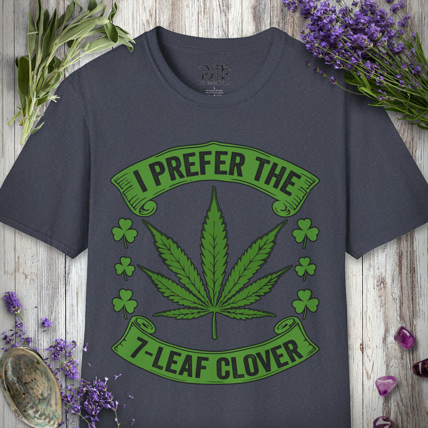 7 Leaf Clover T-SHIRT