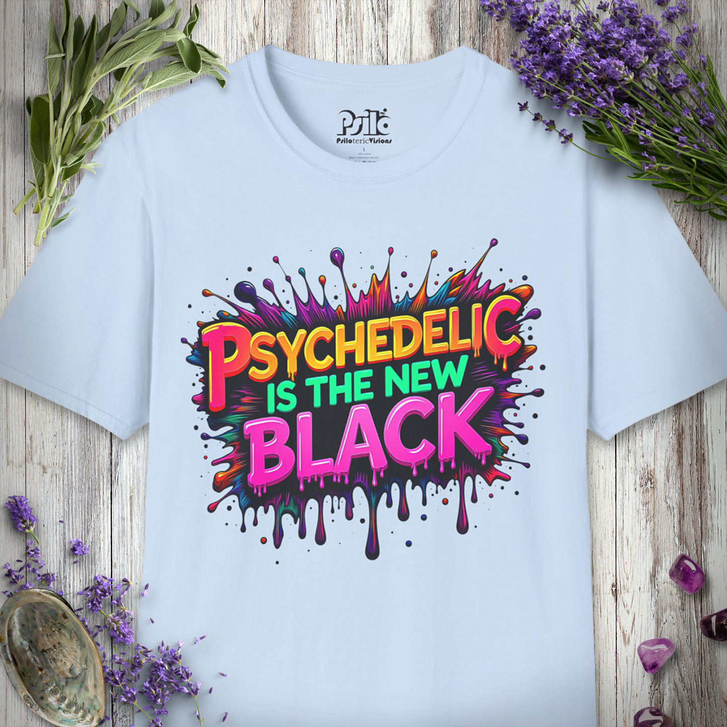 Psychedelic Is The New Black T-SHIRT