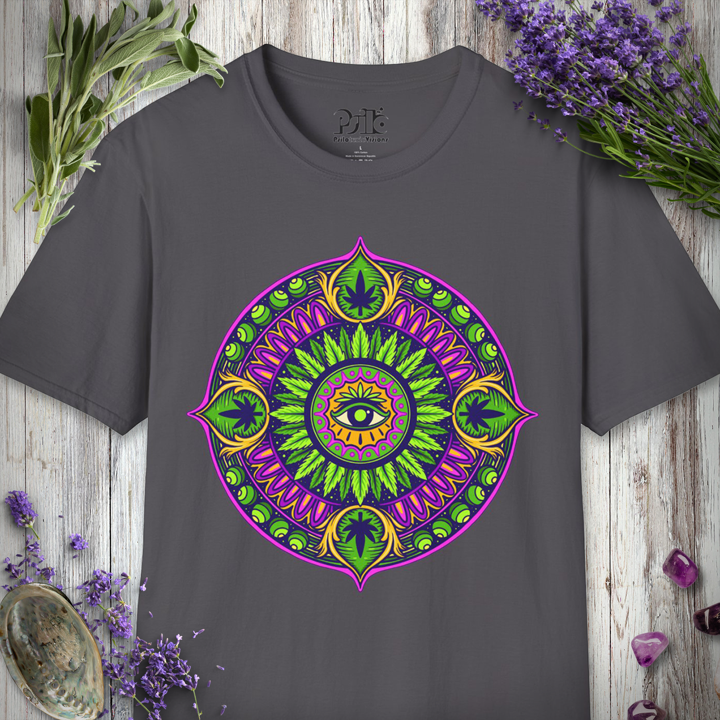 Marijuana Mandala T-SHIRT