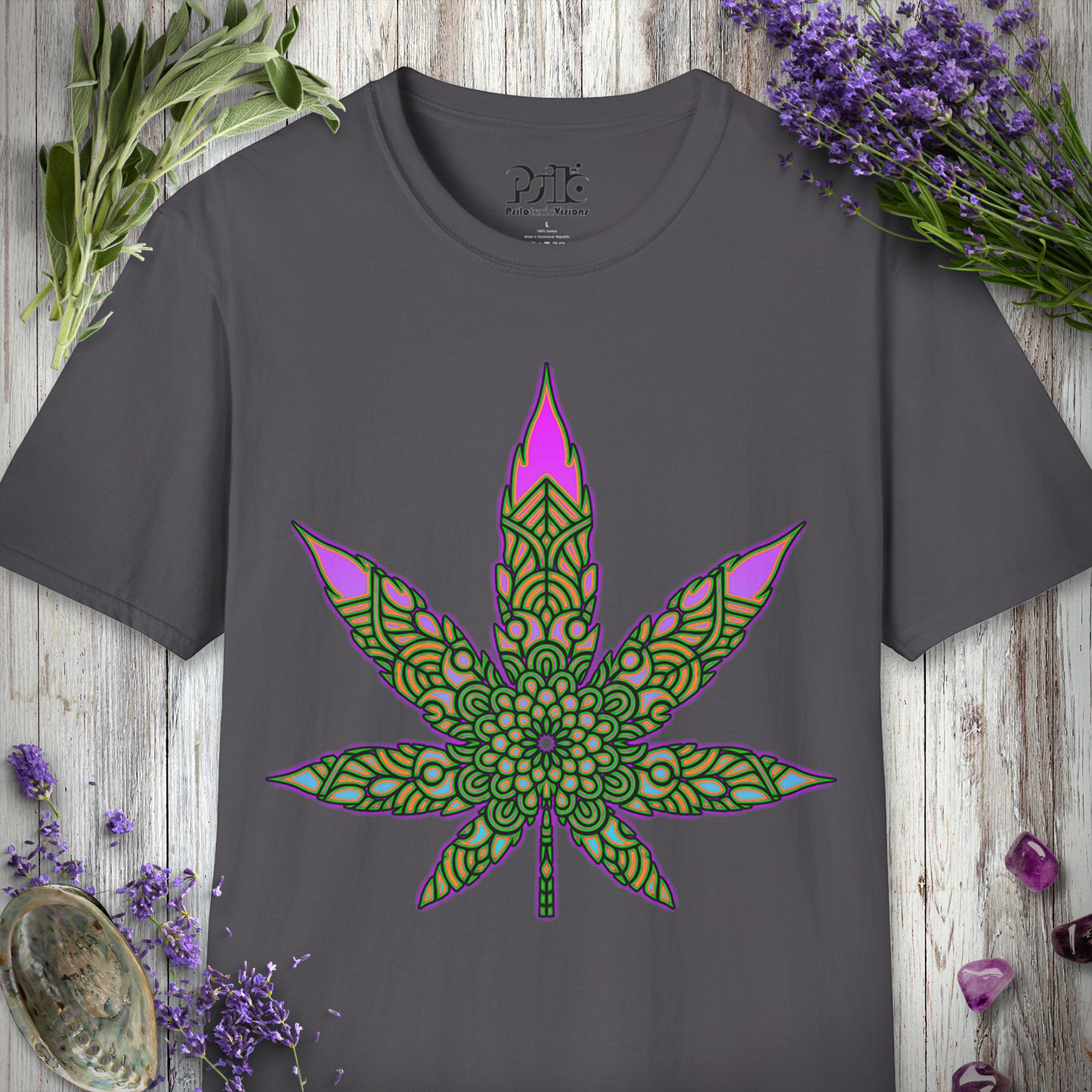 Cannabis Mandala T-SHIRT