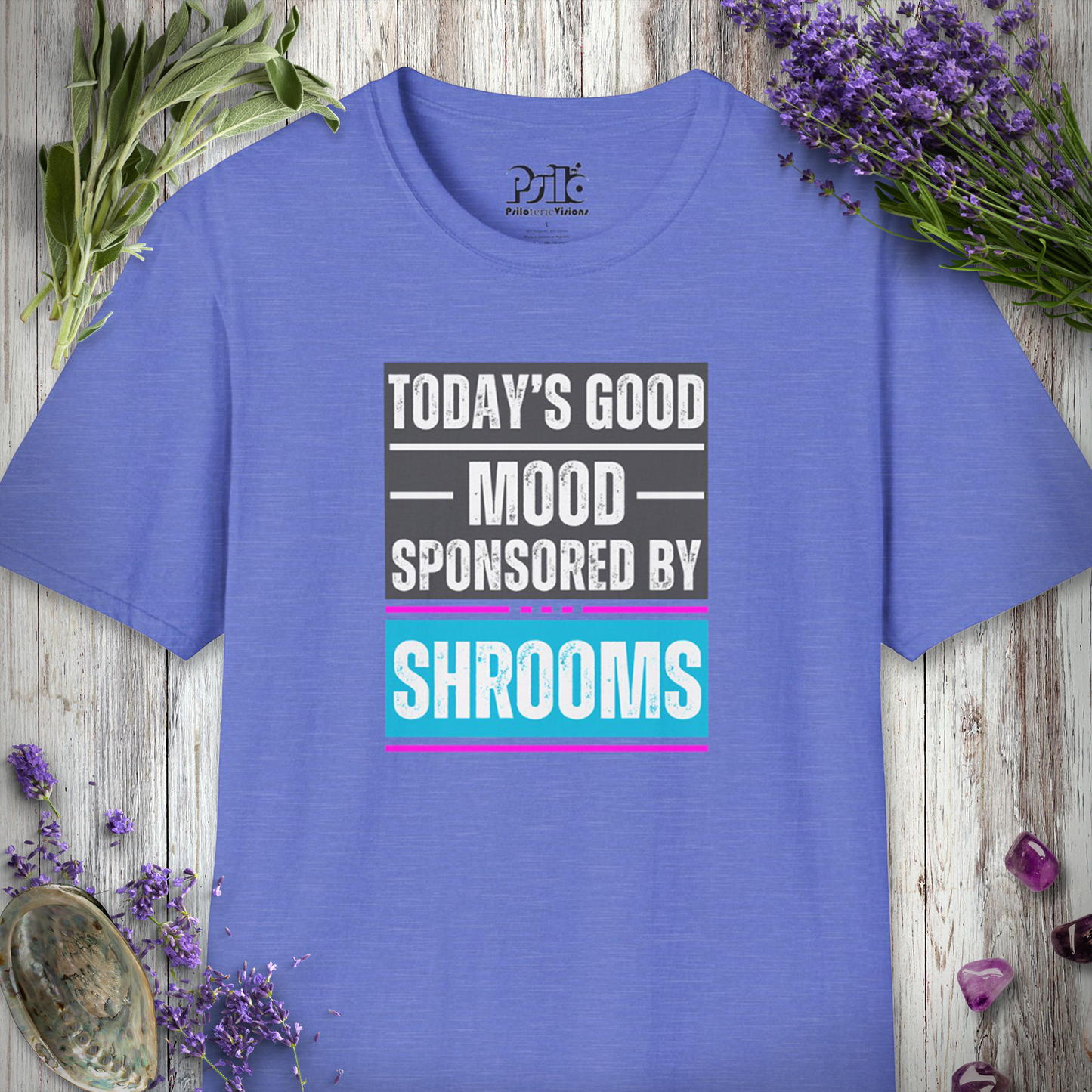 Sponsored By Shrooms T-SHIRT *