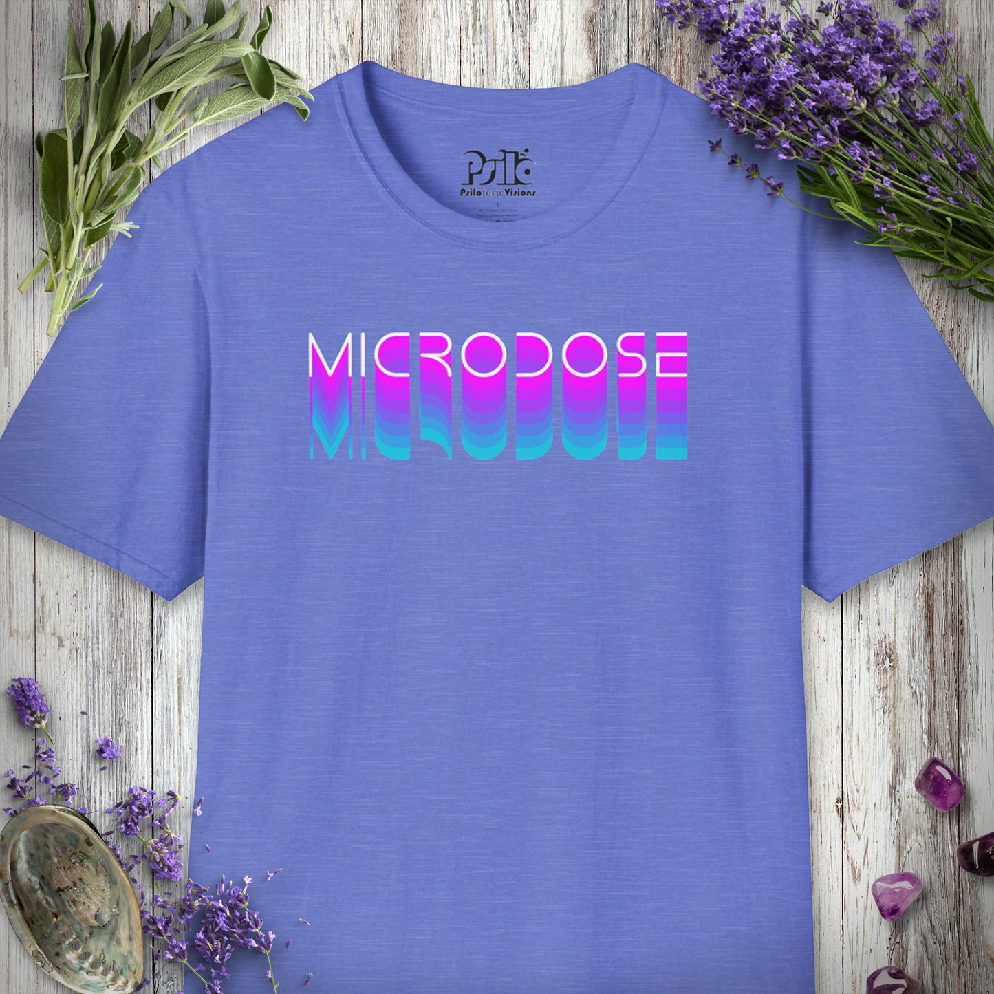 Microdose Text Effect T-SHIRT *