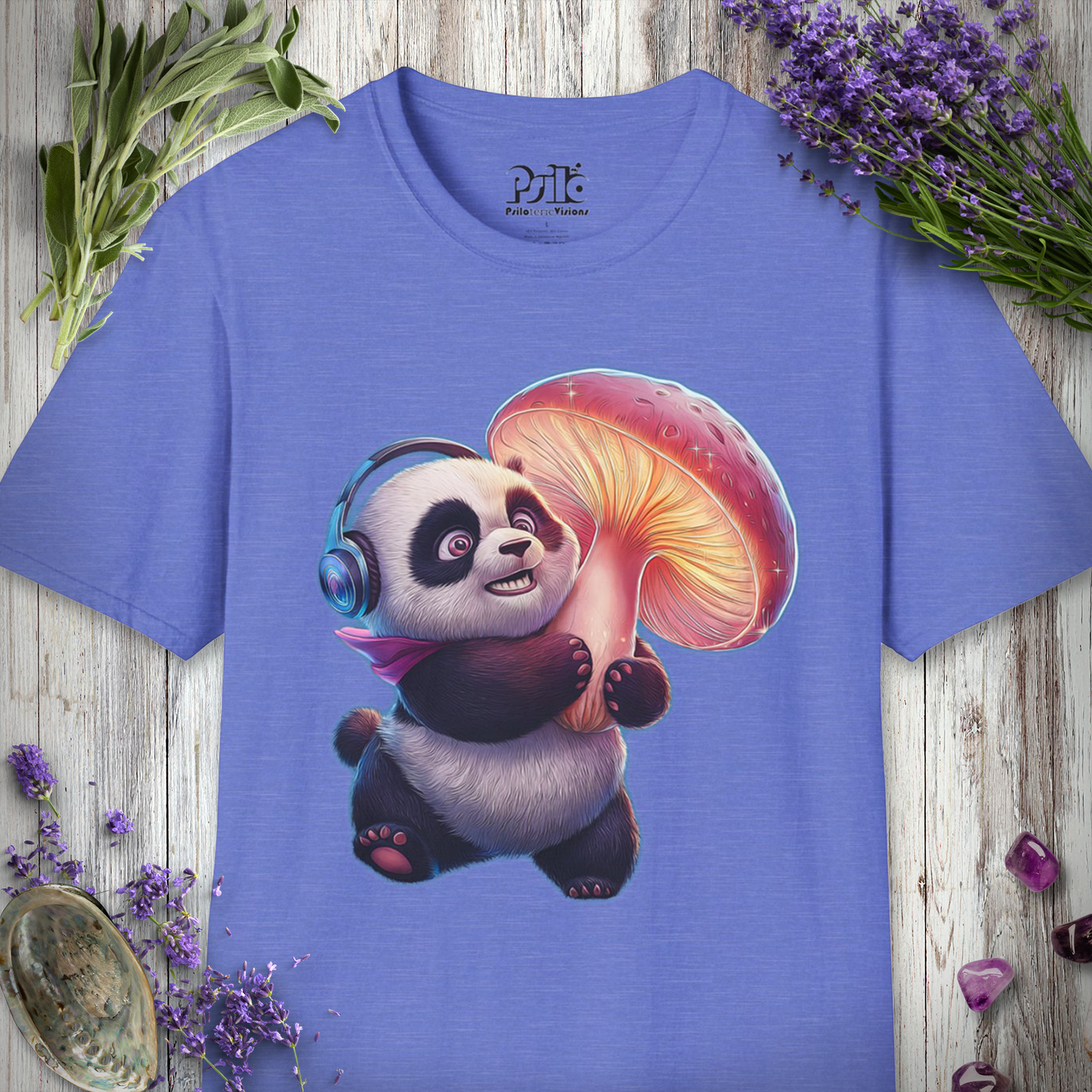 Panda Mushroom T-SHIRT