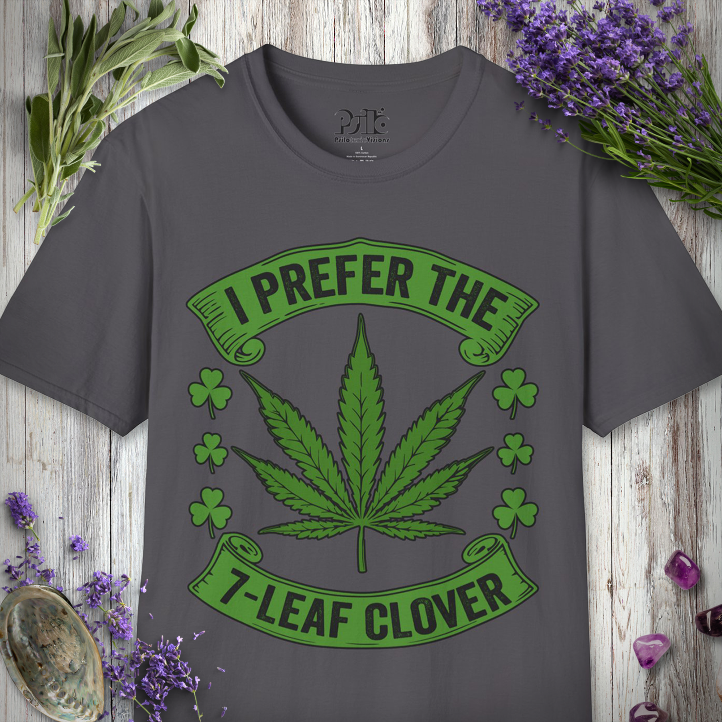 7 Leaf Clover T-SHIRT