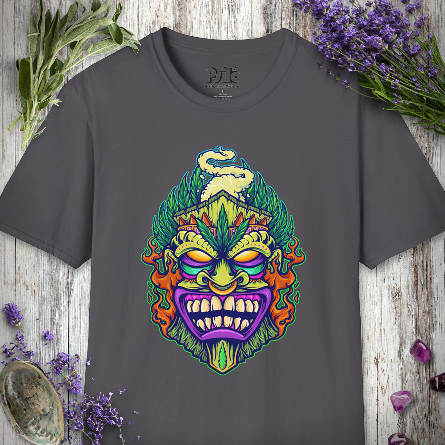 Marijuana Tiki T-SHIRT