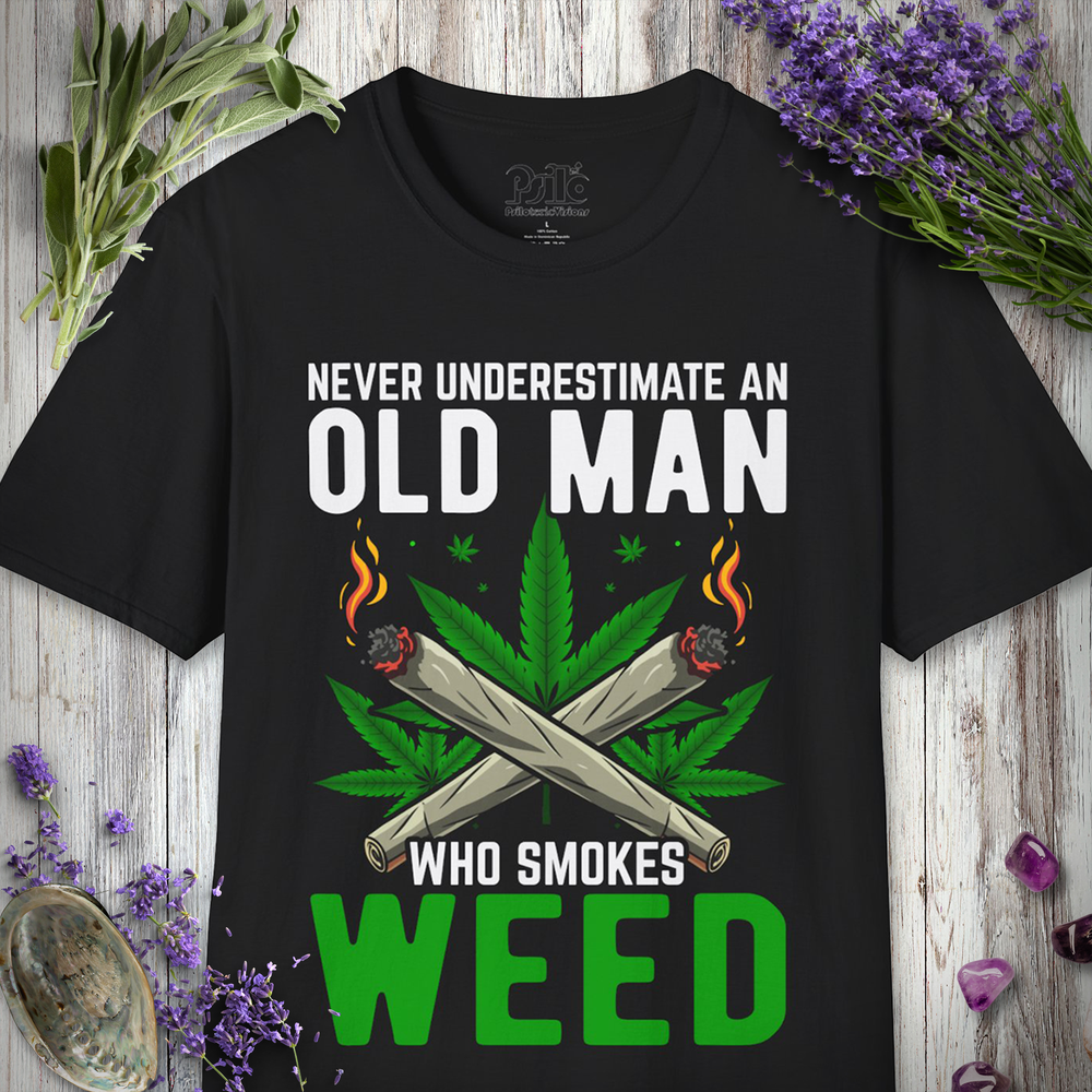 Old Man Weed T-SHIRT