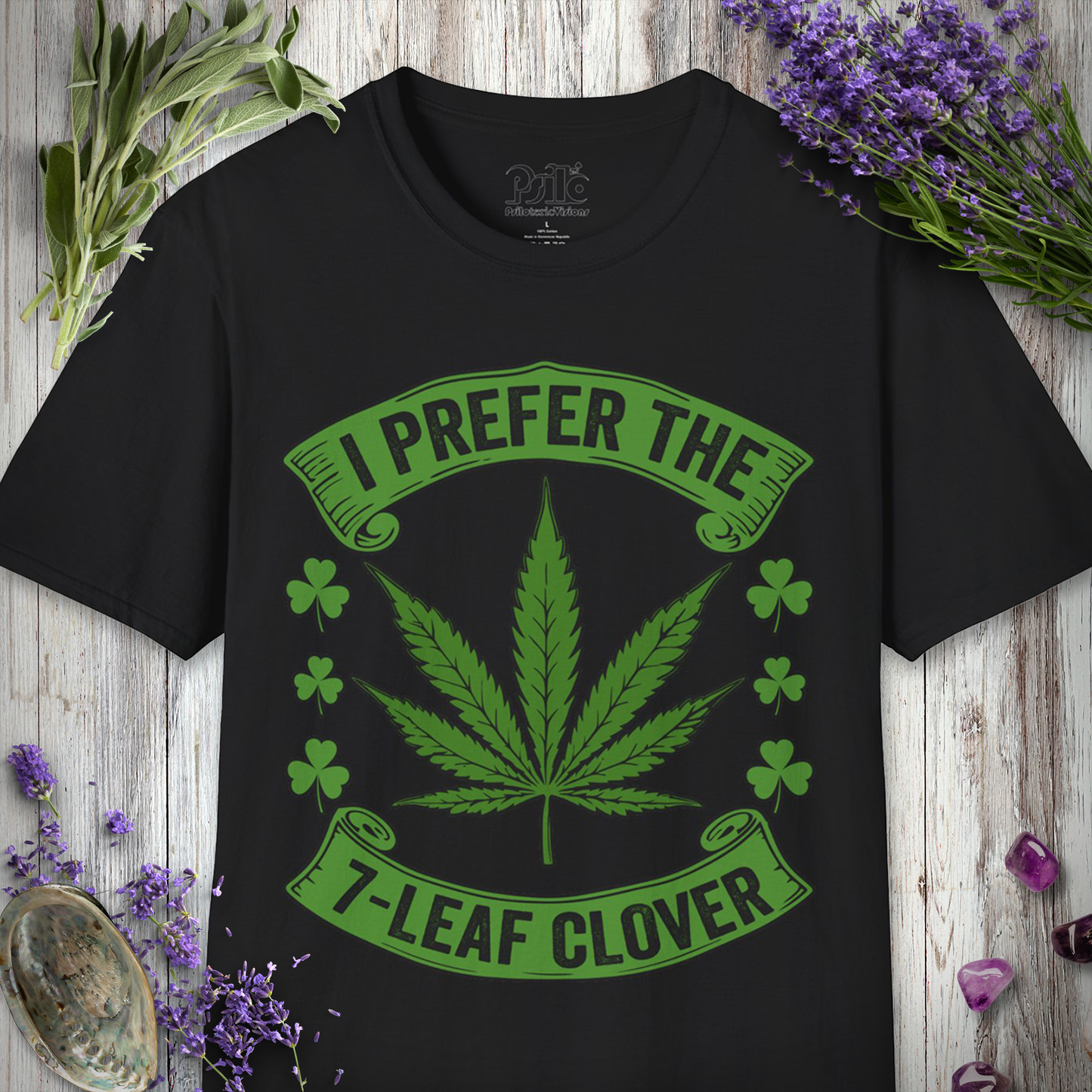 7 Leaf Clover T-SHIRT