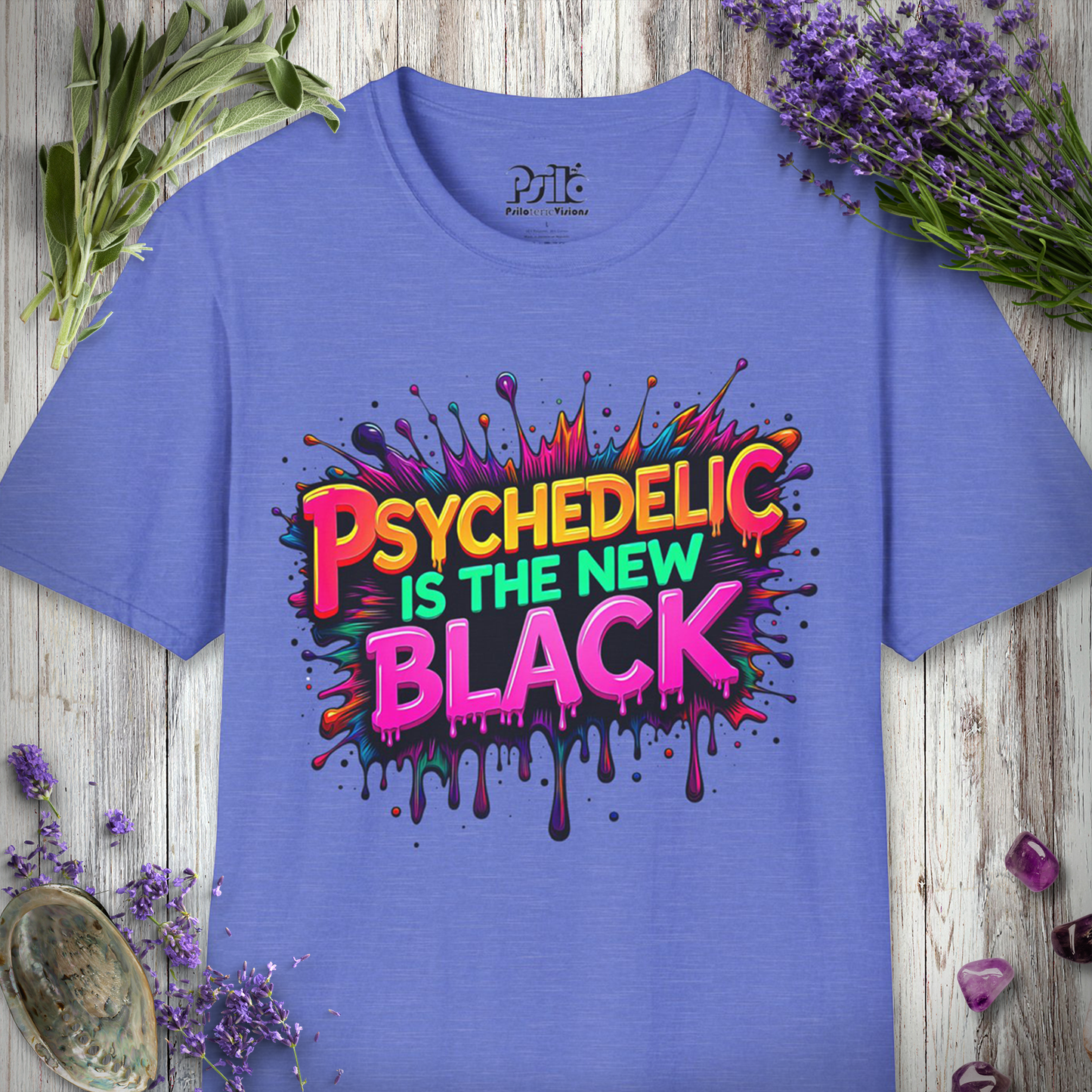 Psychedelic Is The New Black T-SHIRT