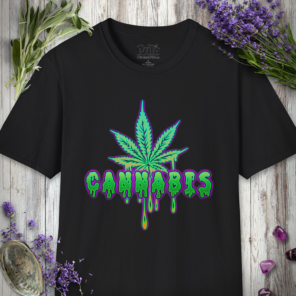 Trippy Cannabis T-SHIRT