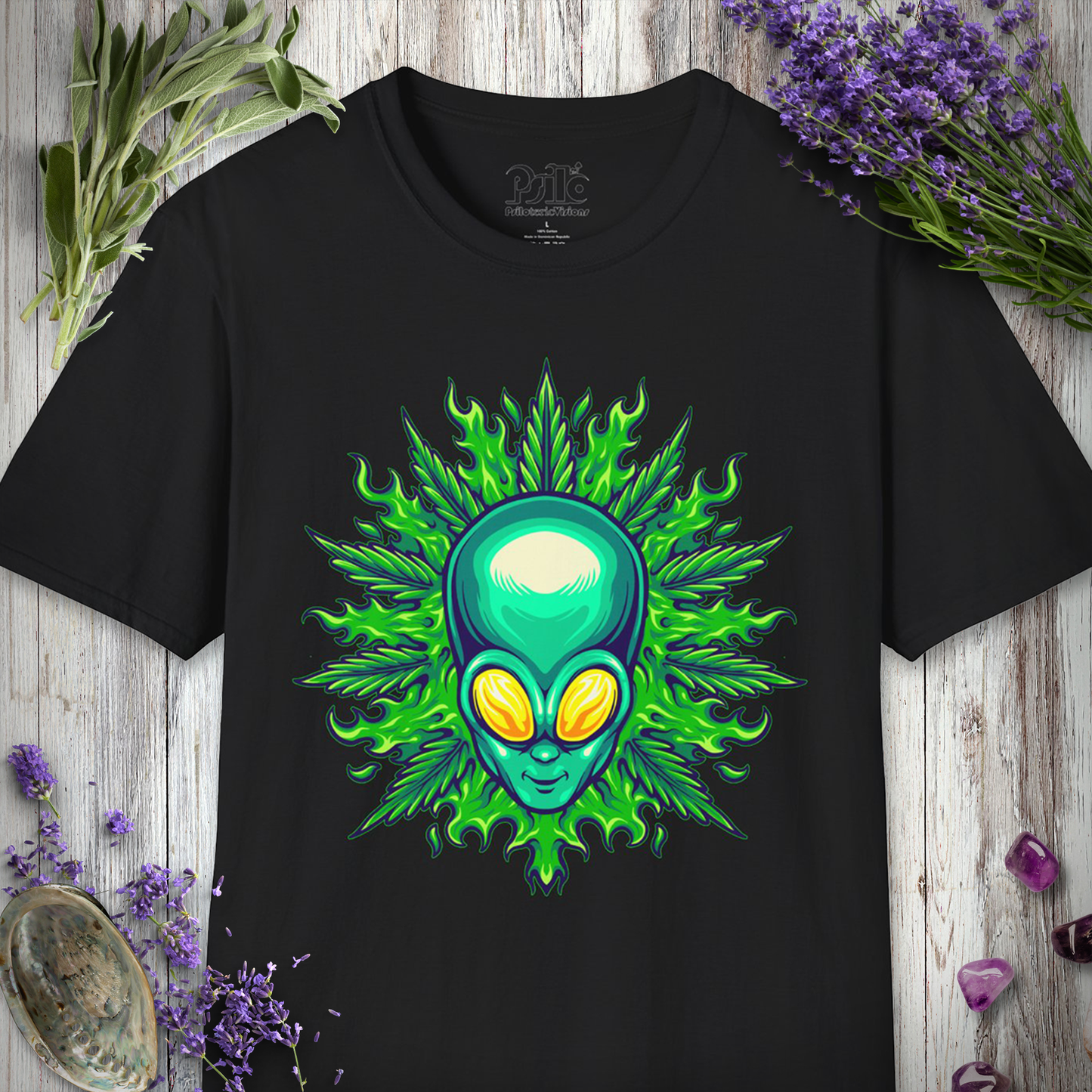 Alien Leaf T-SHIRT