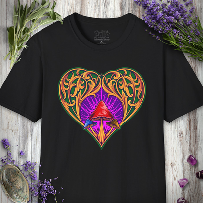 Mushroom Heart Ornament T-SHIRT
