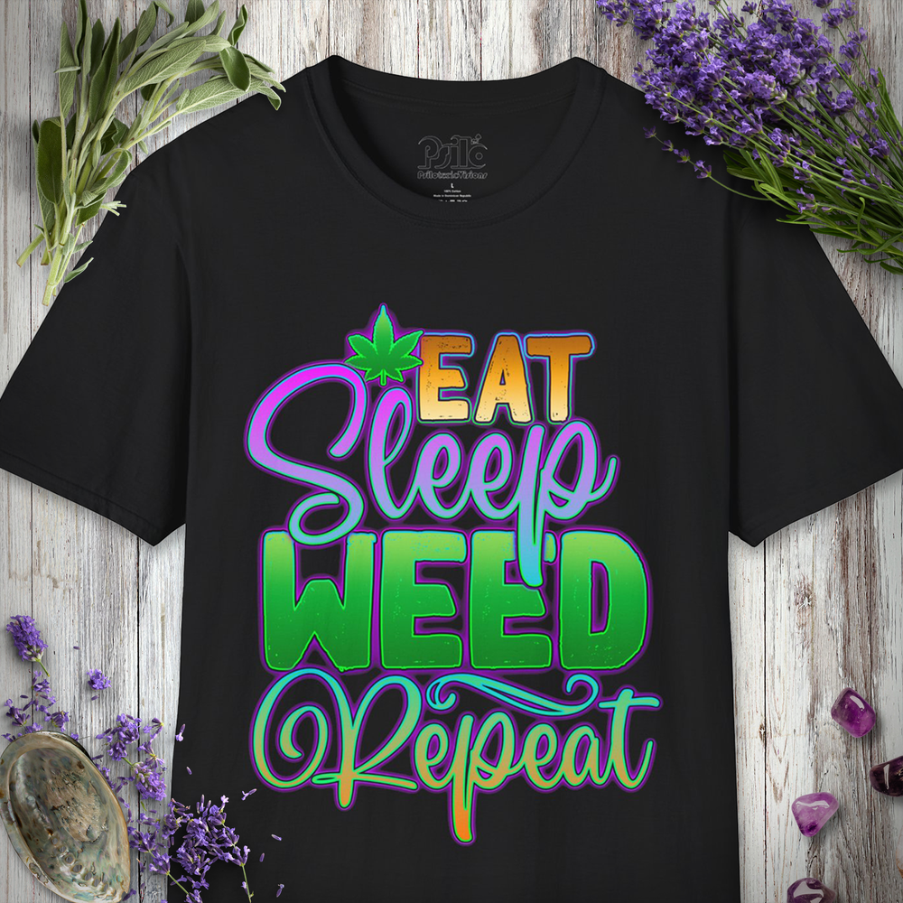 Eat Sleep Weed Repeat T-SHIRT