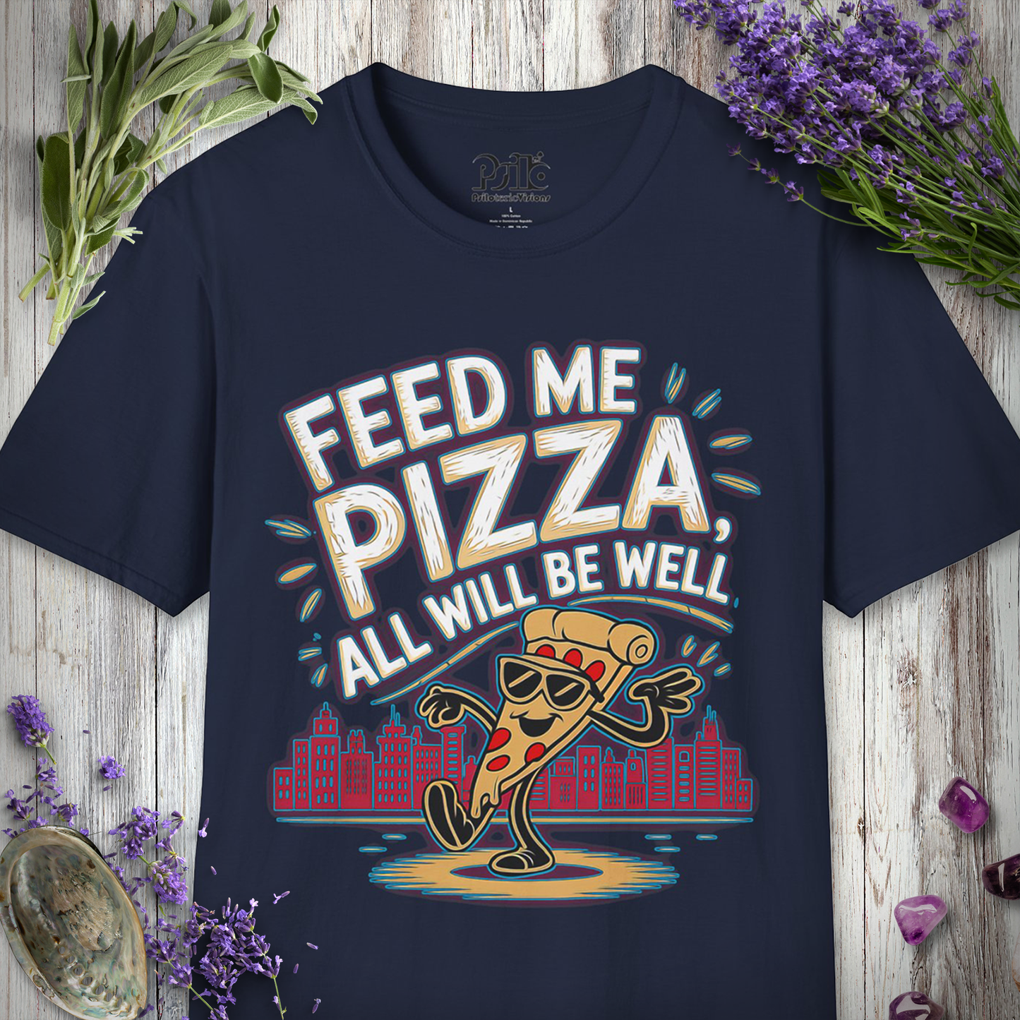 Feed Me Pizza T-SHIRT