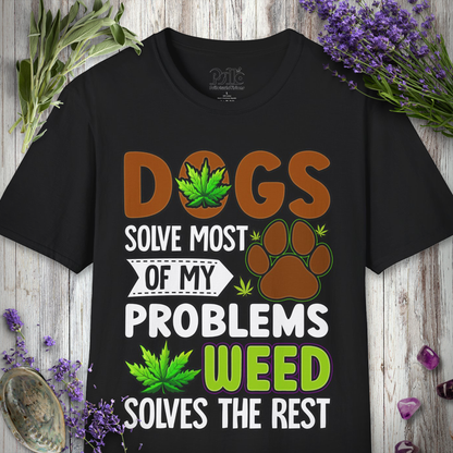 Weed Solves Problems T-SHIRT