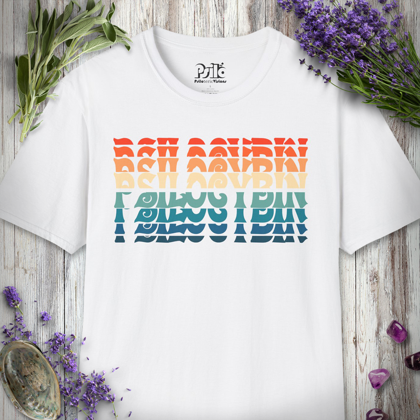 Psilocybin Text Effect T-Shirt