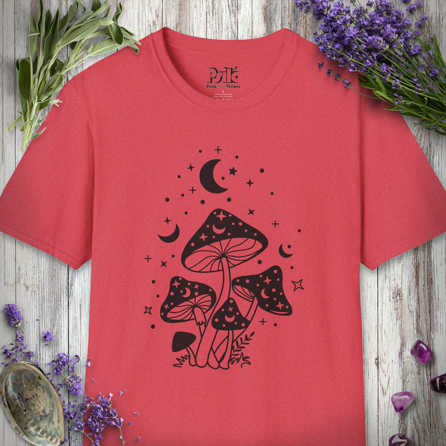 Moonlit Mushrooms T-SHIRT