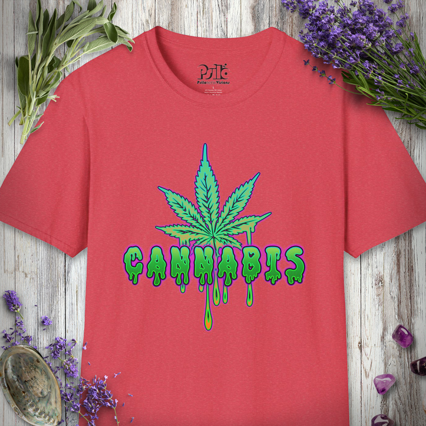 Trippy Cannabis T-SHIRT