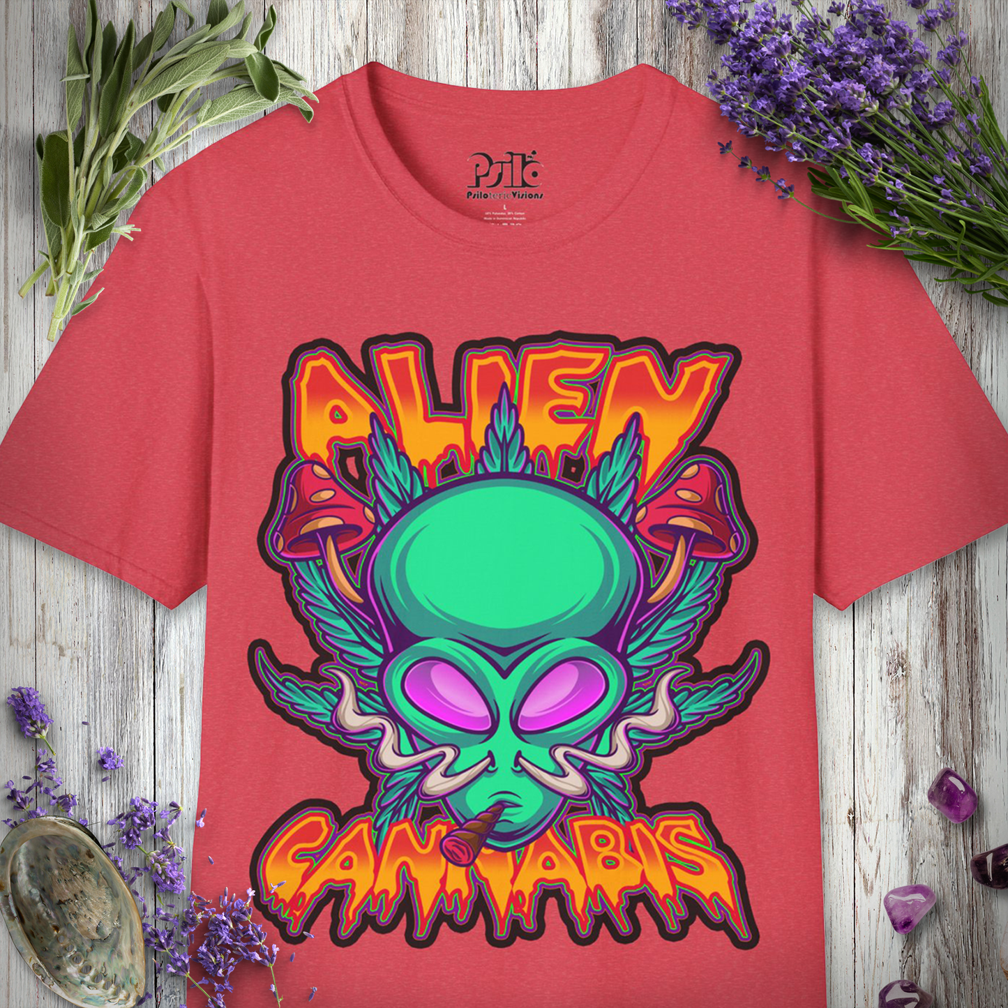 Alien Cannabis T-SHIRT