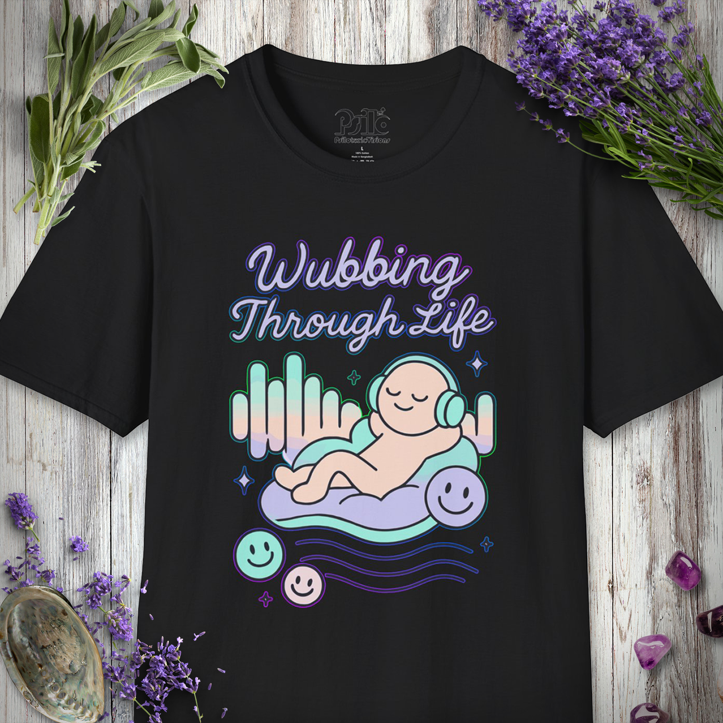 "Wubbing Through Life Cloud" T-SHIRT