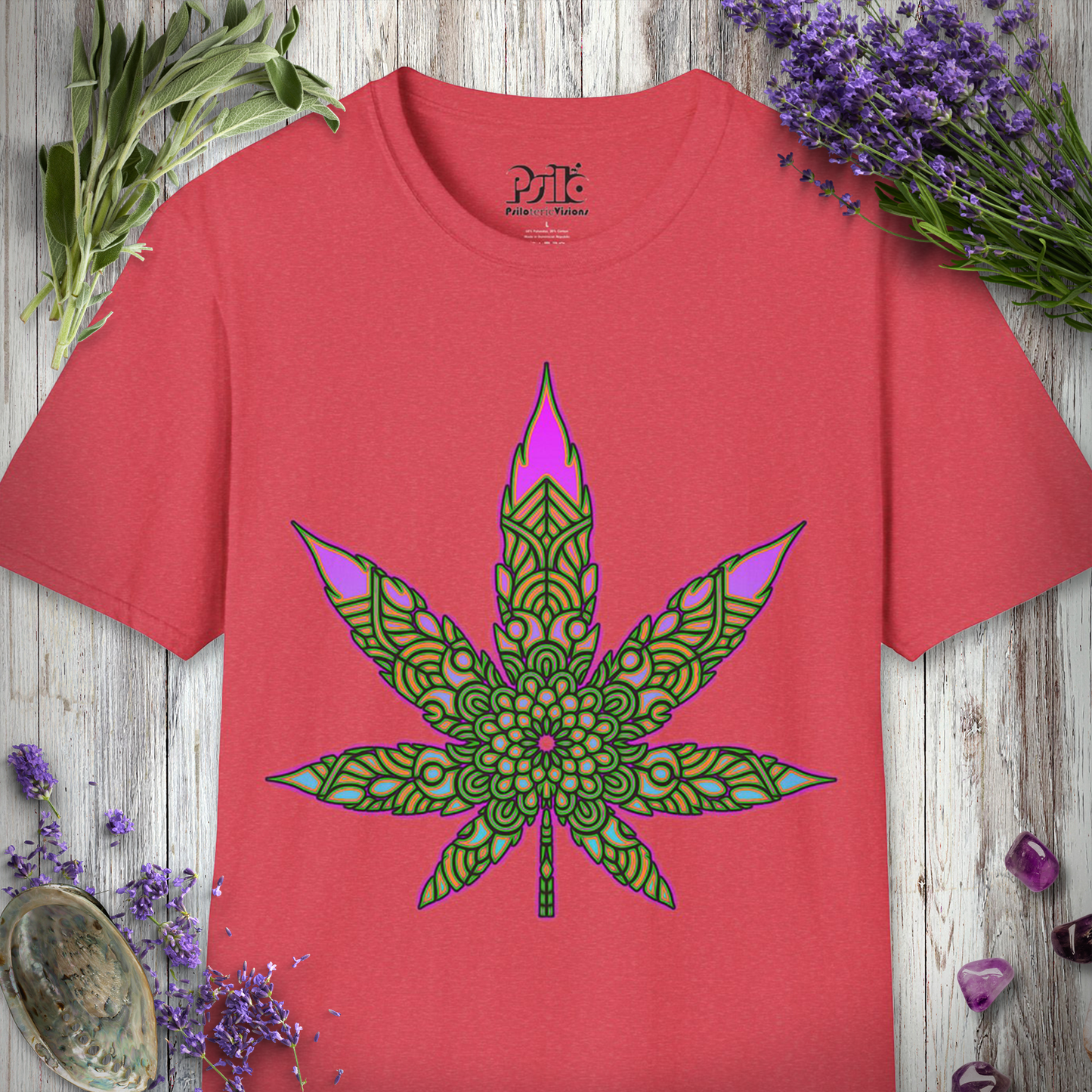 Cannabis Mandala T-SHIRT