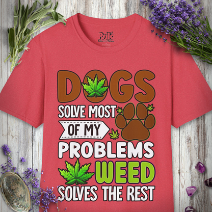 Weed Solves Problems T-SHIRT