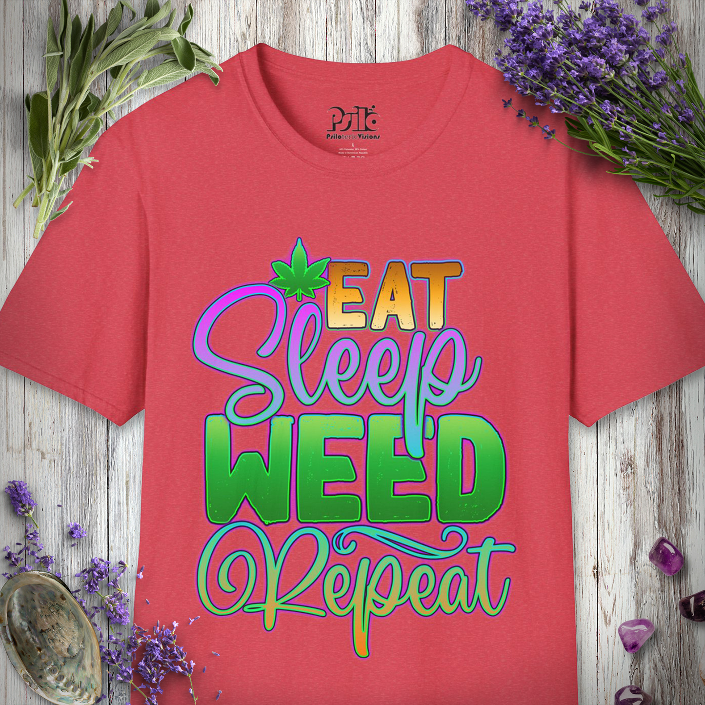 Eat Sleep Weed Repeat T-SHIRT