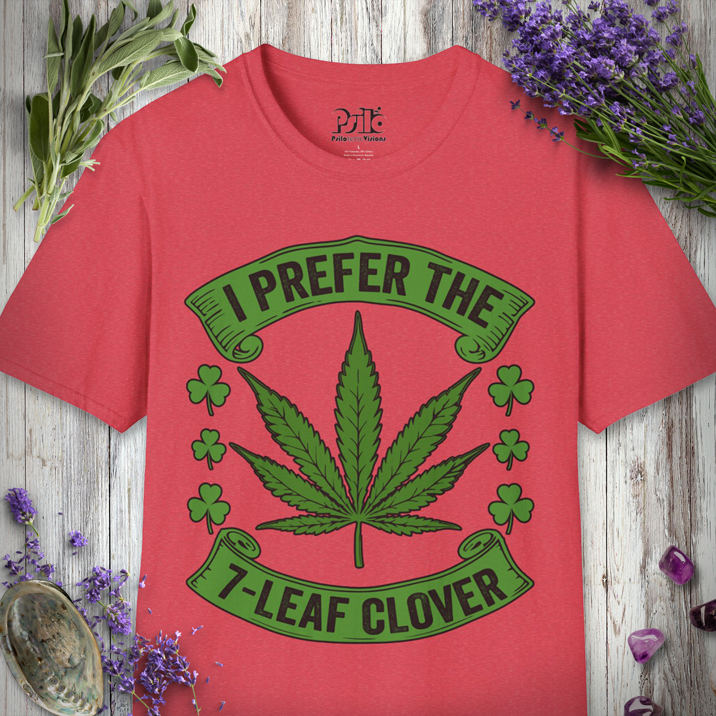 7 Leaf Clover T-SHIRT