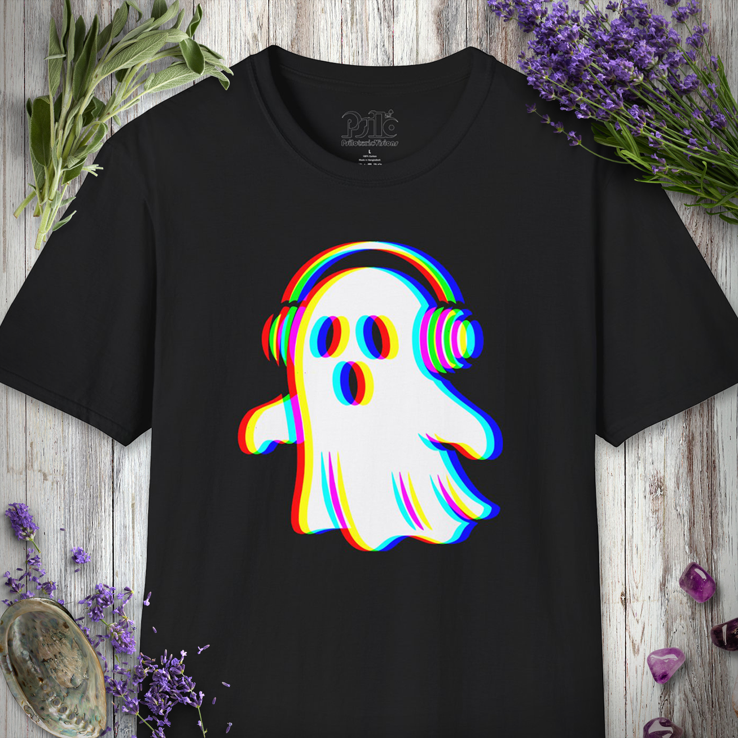 "Glitch Ghost" T-SHIRT