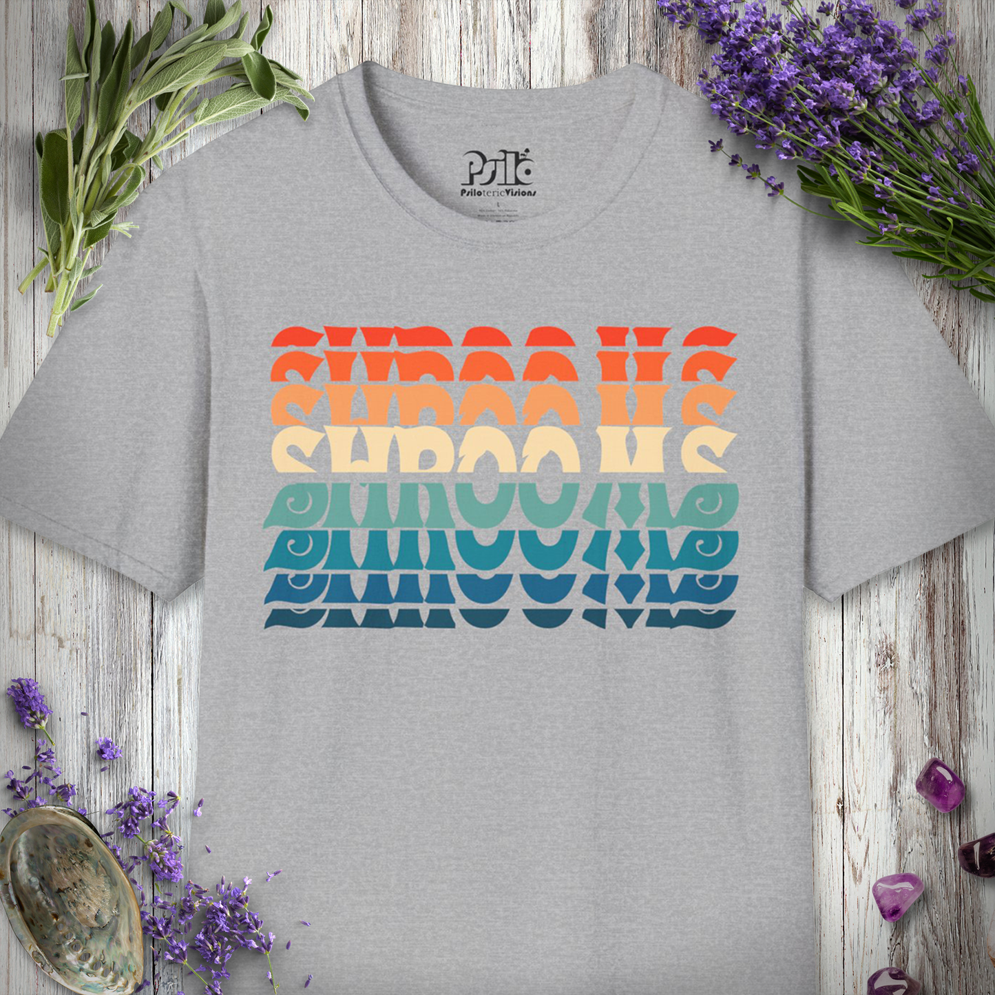 Shrooms Text Effect T-SHIRT