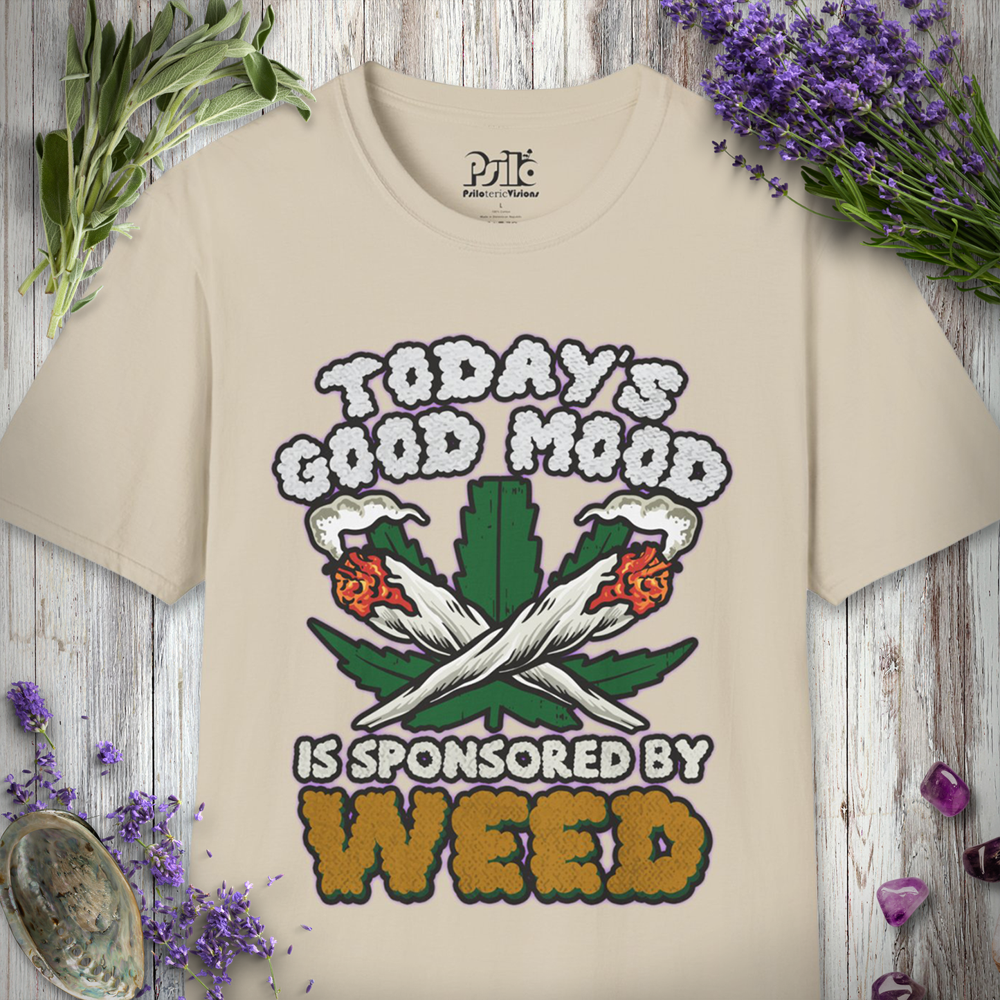 Sponsored By Weed T-SHIRT