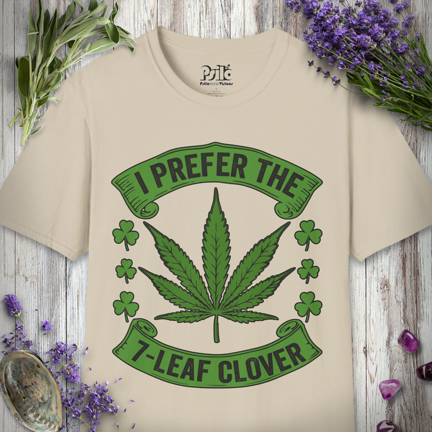 7 Leaf Clover T-SHIRT