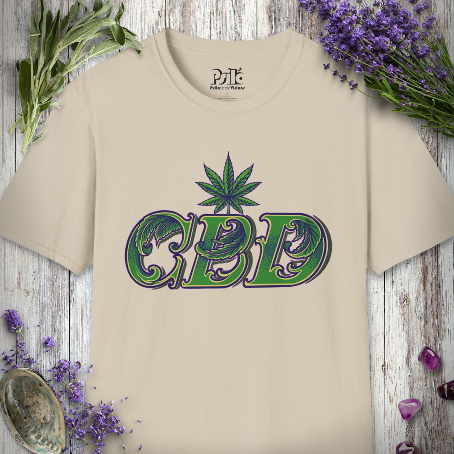 MARIJ375 CBD T-SHIRT