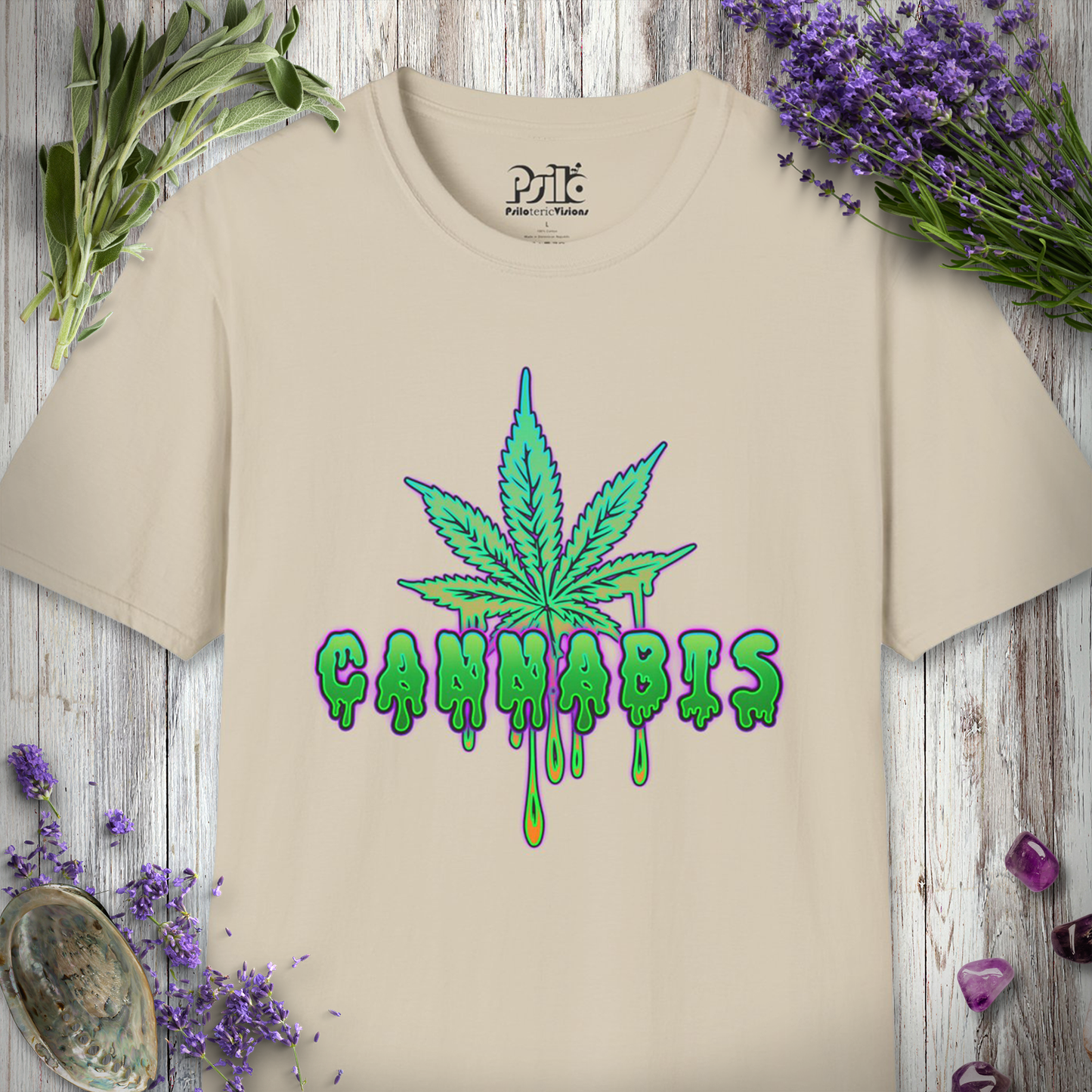 Trippy Cannabis T-SHIRT