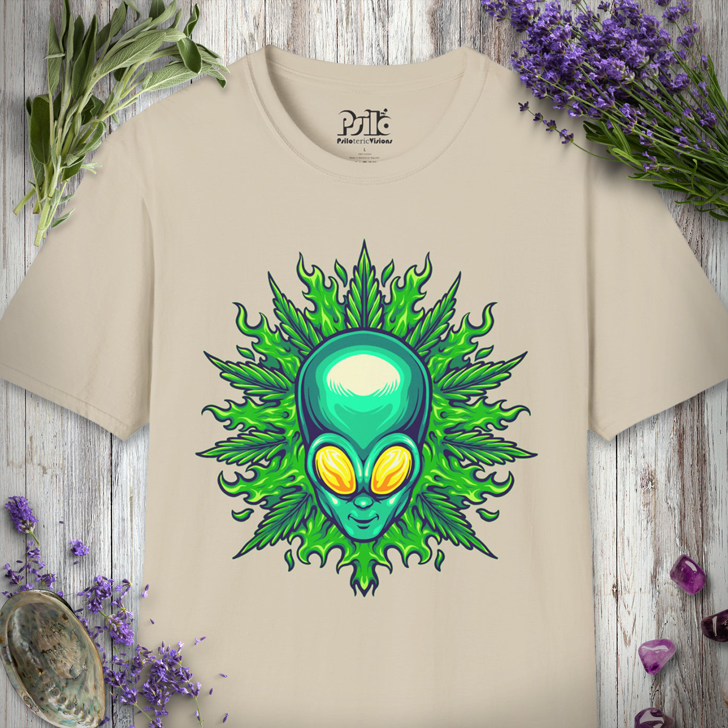 Alien Leaf T-SHIRT