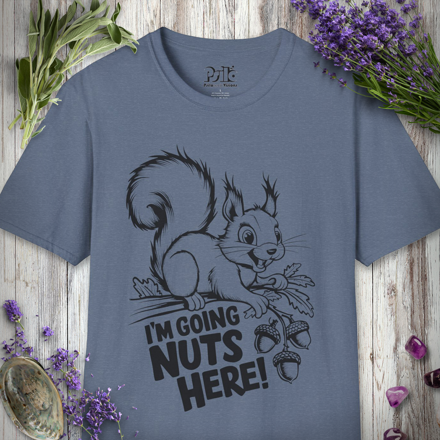 Going Nuts Here T-SHIRT