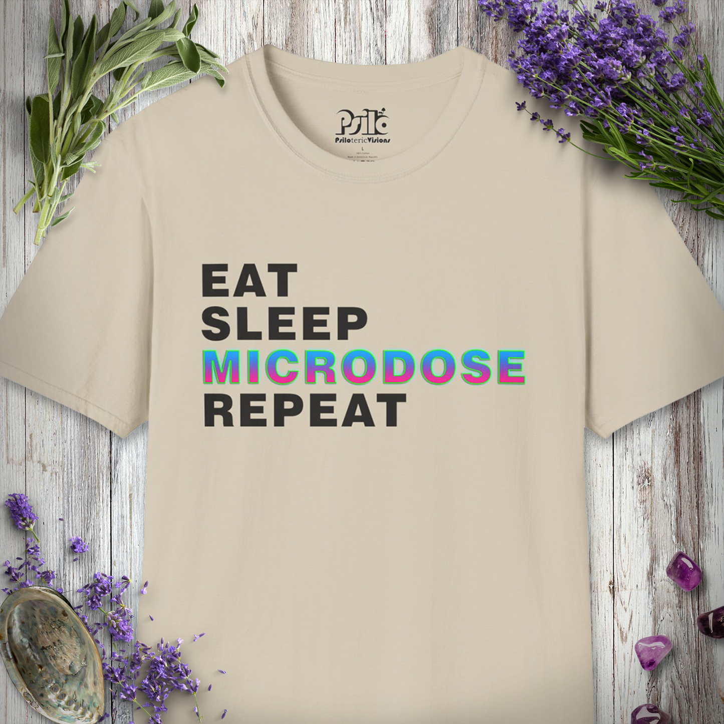 Eat Sleep Microdose T-SHIRT